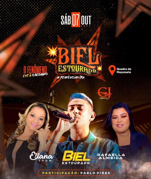 Biel Estourado, Eliana Show e Rafaela Almeida