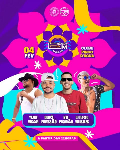 Dodô Pressão, Yury Misael, NV Pesadão e Dj Tiago Wlisses - Prévia da LM