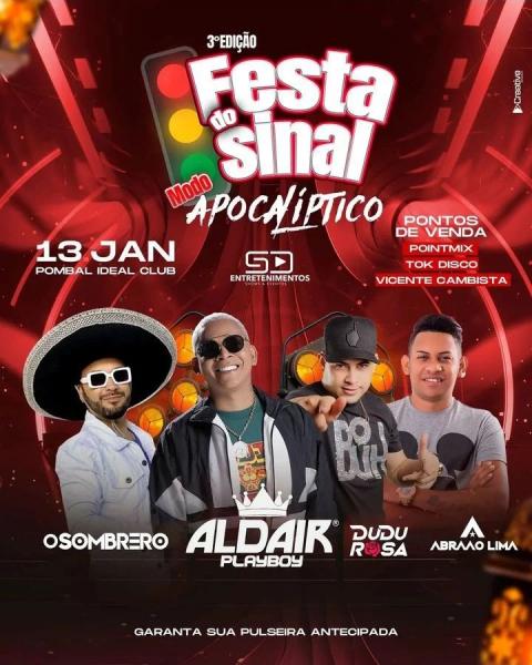 Aldair Playboy, O Sombrero, Dudu Rosa e Abraão Lima - Festa do Sinal