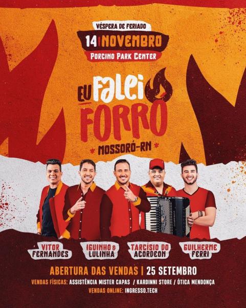 Vitor Fernandes, Iguinho & Lulinha, Tarcísio do Acordeon e Guilherme Ferri - Eu Falei Forró