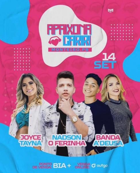 Nadson O Ferinha, Joyce Tayná e Banda A Deusa - Apaixona Cariri