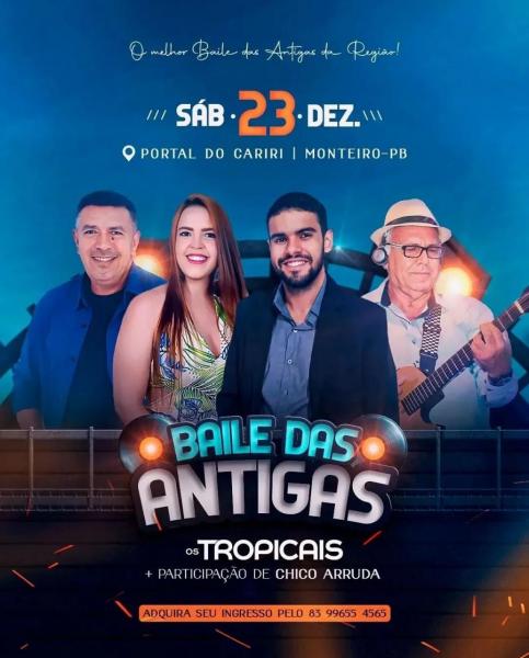 Os Tropicais e Chico Arruda - Baile das Antigas