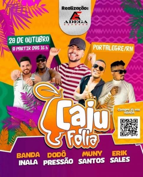 Banda Inala, Dodô Pressão, Muny Santos e Erick Sales - Caju Folia