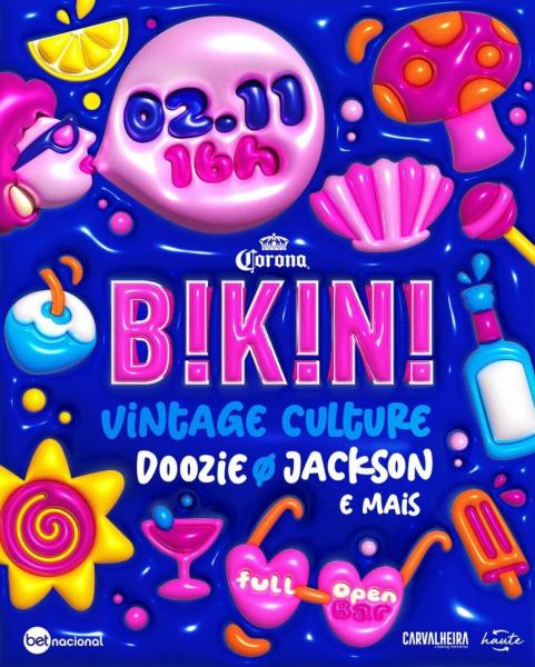 Vintage Culture, Doozie e Jackson - Bikini