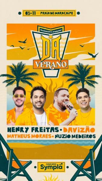 Henry Freitas, Davizão, Matheus Moraes e Nuzio Medeiros - Da Verano