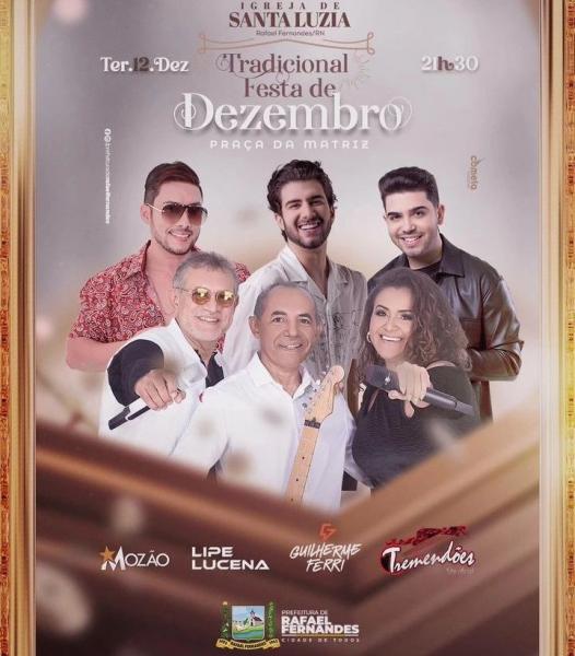 Lipe Lucena, Guilherme Ferri, Os Tremendões e Mozão - Festa de Dezembro