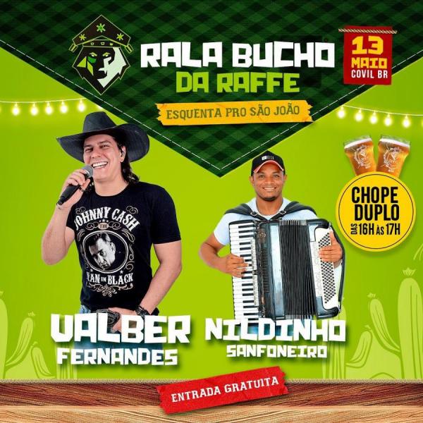 Valber Fernandes e Nildinho Sanfoneiro - Rala Bucho da Raffe