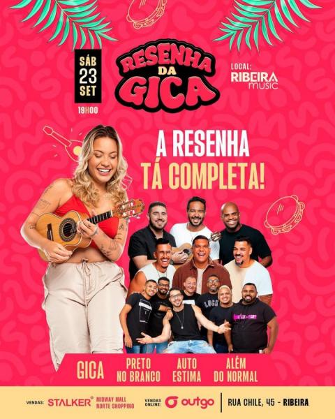 Gica, Preto no Branco, Auto Estima e Além do Normal - Resenha da Gica