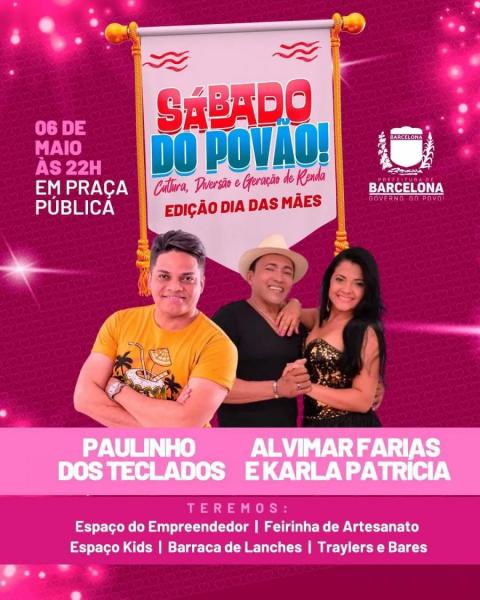 Paulinho dos Teclados e Alvimar Farias & Karla Patrícia - Sábado do Povão Edição Dia das Mães