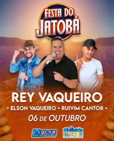 Rey Vaqueiro, Elson Vaqueiro e Ruivim Cantor - Festa do Jatobá