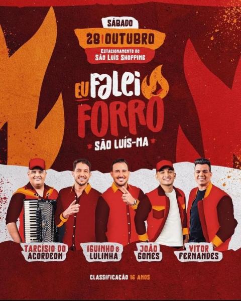 Tarcísio do Acordeon, Iguinho & Lulinha, João Gomes e Vitor Fernandes - Eu Falei Forró