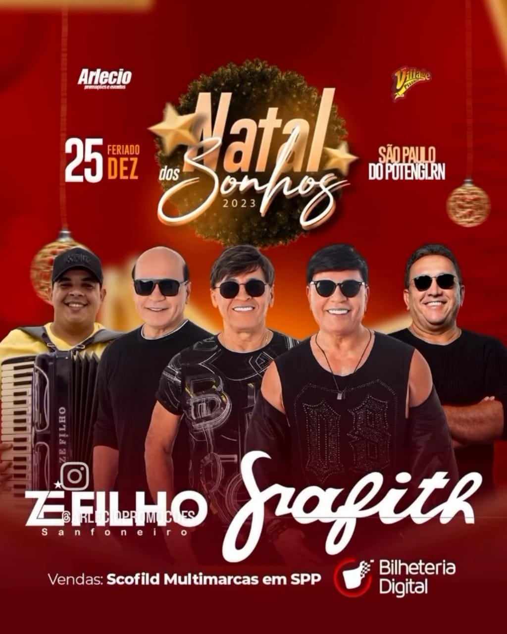 Banda Grafith e Zé Filho Sanfoneiro - Natal dos Sonhos