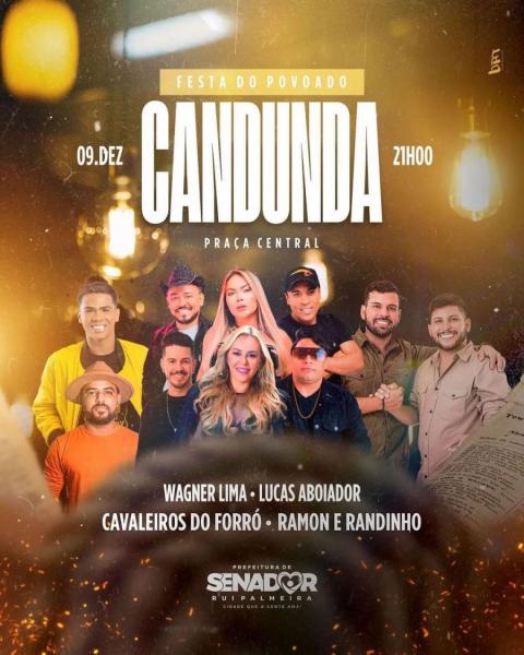 Wagner Lima, Lucas Aboiador, Cavaleiros do Forró e Ramon & Randinho - Festa do Povoado Candunda