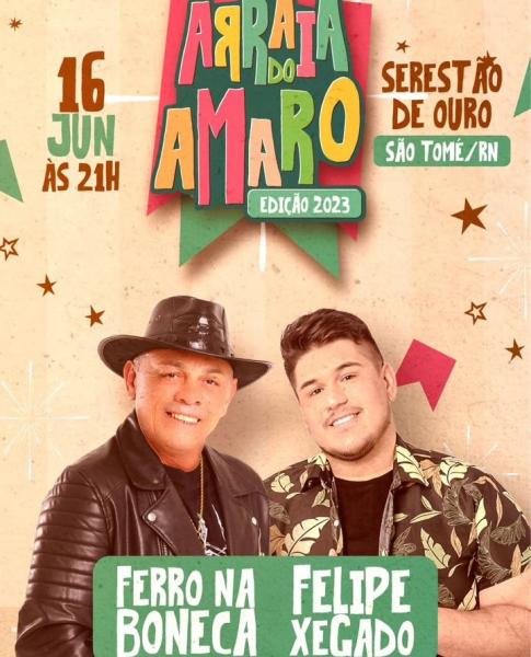 Ferro na Boneca e Felipe Xegado - Arraiá do Amaro