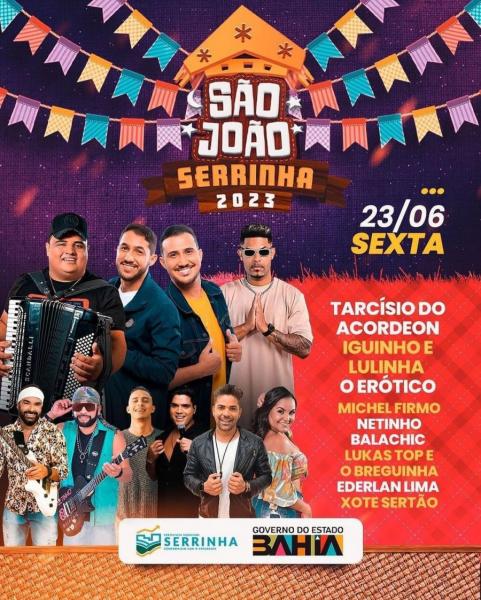 Tarcísio do Acordeon, Iguinho & Lulinha, O Erótico, Michel Firmo, Netinho Balachic, Lukas Top, Ederlan Lima e Xotge Sertão