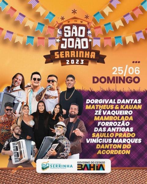 Dorgival Dantas, Matheus & Kauan, Zé Vaqueiro, Mambolada, Forrozão das Antigas, Saullo Prado, Vinícius Marques e Danton do Acordeon