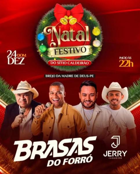 Brasas do Forró e Jerry Vaqueiro - Natal Festivo do Sítio Caldeirão