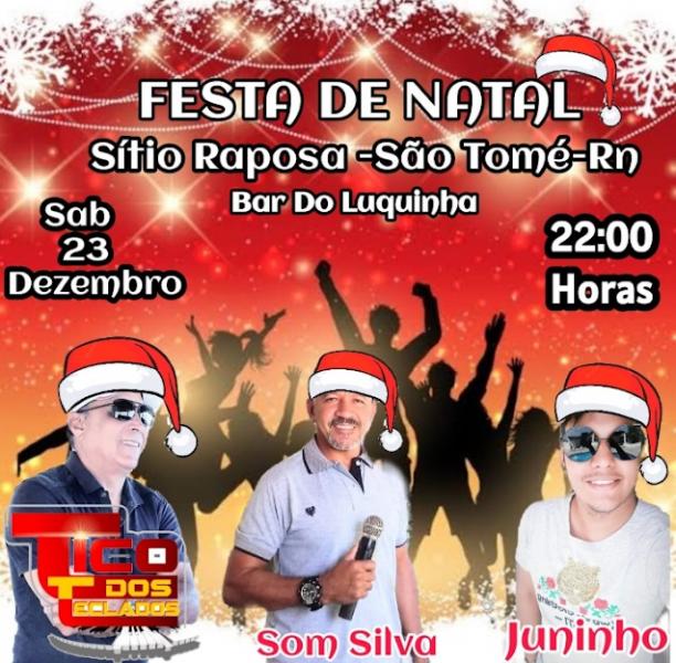 Tico dos Teclados, Som Silva e Juninho - Festa de Natal