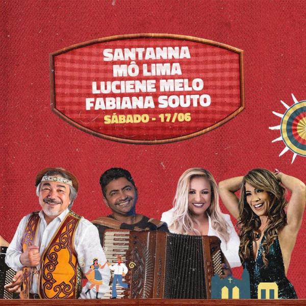 Santanna, Mô Lima, Luciene Melo e Fabiana Souto