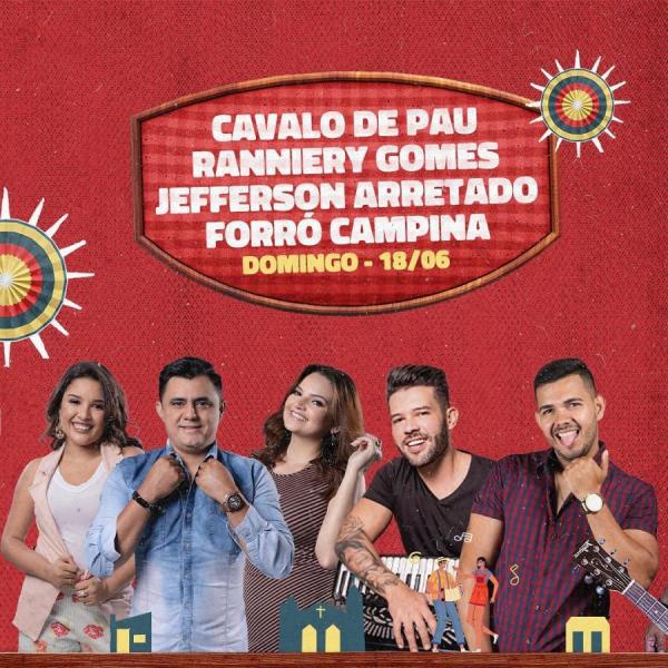 Cavalo de Pau, Ranniery Gomes, Jefferson Arretado e Forró Campina