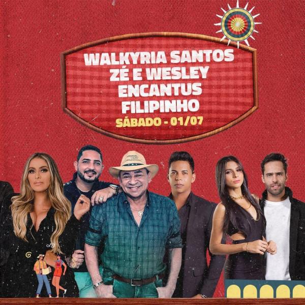 Walkyria Santos, Zé & Wesley, Encantu´s e Filipinho