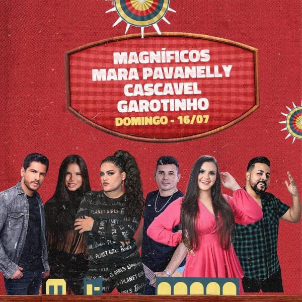 Magníficos, Mara Pavanelly, Cascavel e Garotinho