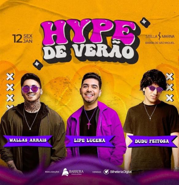 Wallas Arrais, Lipe Lucena e Dudu Feitosa - Hype de Verão