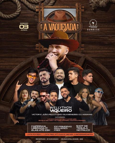 Wellython Vaqueiro, Victor & João Paulo, DKS, Gui Menezes e Dj Assayag - A Vaquejada