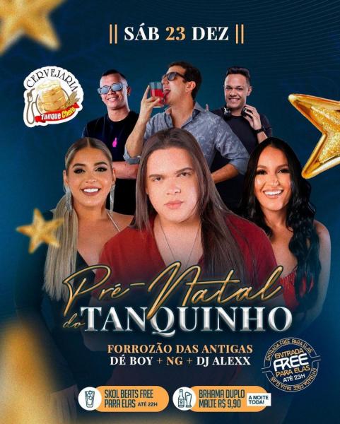 Forrozão das Antigas, Dé Boy, NG e Dj Alexx - Pré-Natal do Tanquinho