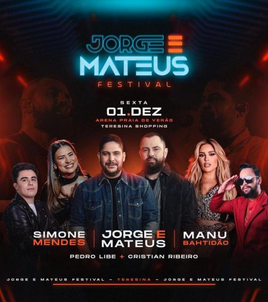 Jorge & Mateus, Simone Mendes e Manu Bahtidão - Jorge & Mateus Festival