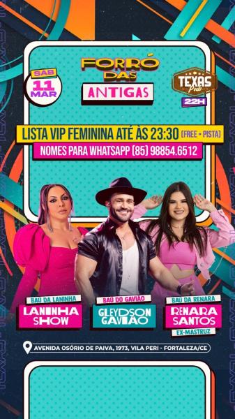 Laninha Show, Gleydson Gavião e Renara Santos