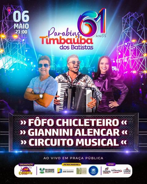 Fôfo Chicleteiro, Giannini Alencar e Circuito Musical