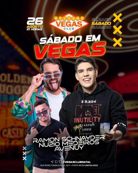 Ramon Schnayder, Nuzio Medeiros e Avenuy