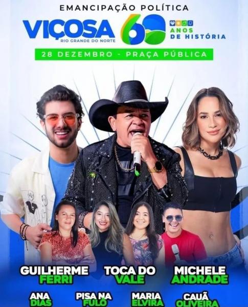 Toca do Vale, Guilherme Ferri, Michele Andrade, Ana Dias, Pisa na Fulô, Maria Elvira e Cauã Oliveira