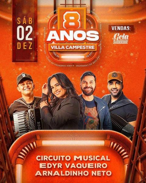 Circuito Musical, Edyr Vaqueiro e Arnaldinho Netto