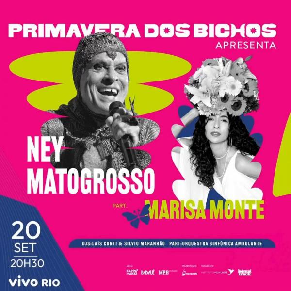 Ney Matogrosso e Marisa Monte - Primavera dos Bichos