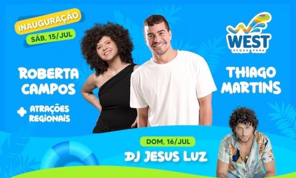 Dj Jesus Luz - Inauguração do West Acqua Park