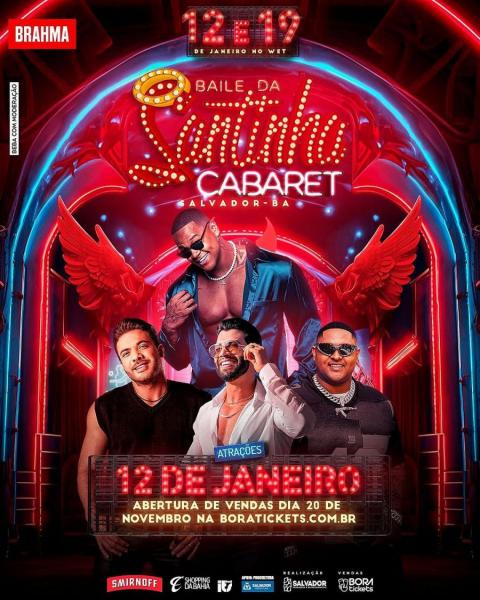 Léo Santana, Kevin O Chris, Gusttavo Lima e Wesley Safadão - Baile da Santinha Cabaret