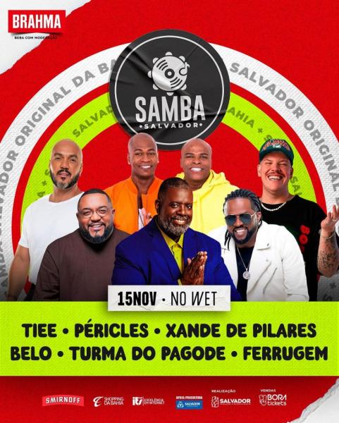 Tiee, Péricles, Xande de Pilares, Belo, Turma do Pagode e Ferrugem - Samba Salvador