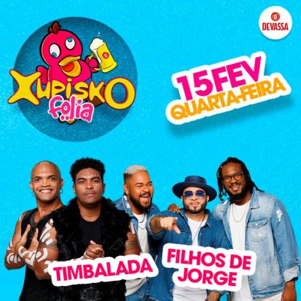 Banda Timbalada e Filhos de Jorge - Bloco Xupisko