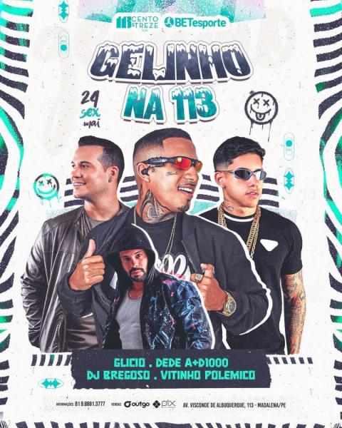 Glicio, Dede A+D1000, Dj Bregoso e Vitinho Polêmico - Gelinho na 113