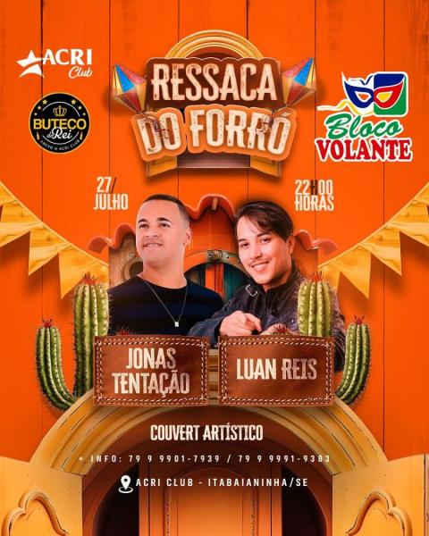 Jonas Tentação e Luan Reis - Ressaca do Forró