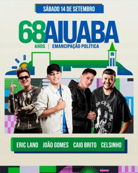 João Gomes, Eric Land, Caio Brito e Celsinho