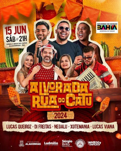 Lucas Queiroz, Di Freitas, Negalu, Xotemania e Lucas Viana - Alvorada da Rua do Catu 2024
