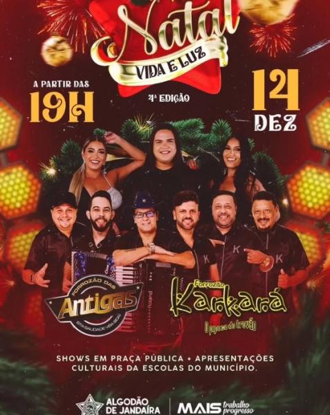 Forrozão das Antigas e Forrozão Karkará - Natal Vida & Luz