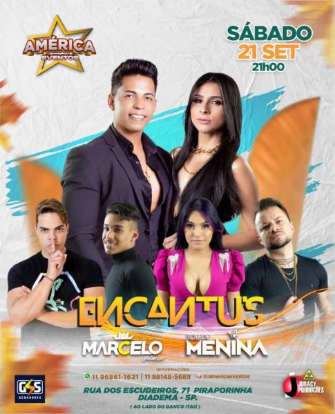 Banda Encantu´s, Marcelo Príncipe e Top de Menina