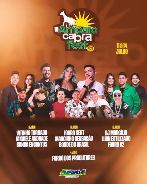 Dj Marcílio, Luan Estilziado e Forró D2 - VI Amparo Cabra Fest 2024