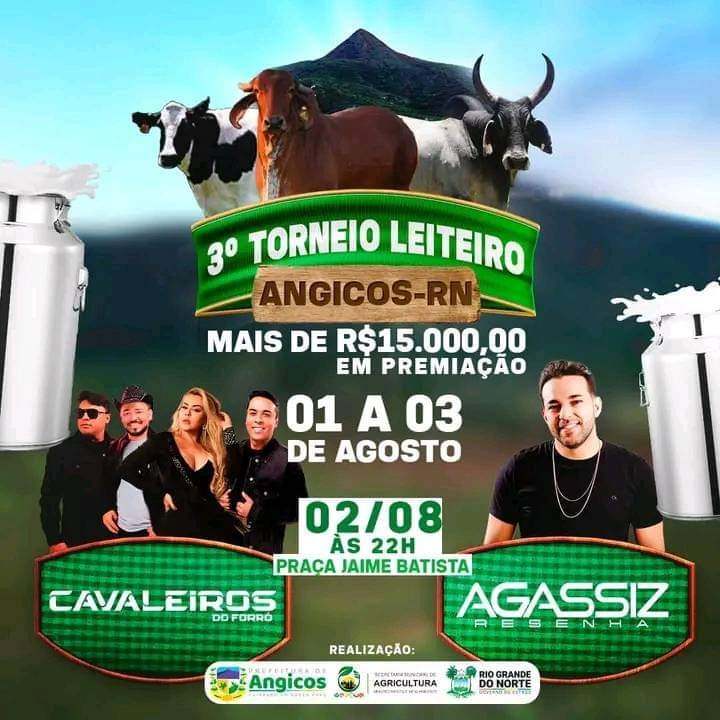 Cavaleiros do Forró e Agassiz Resenha - 3º Torneio Leiteiro