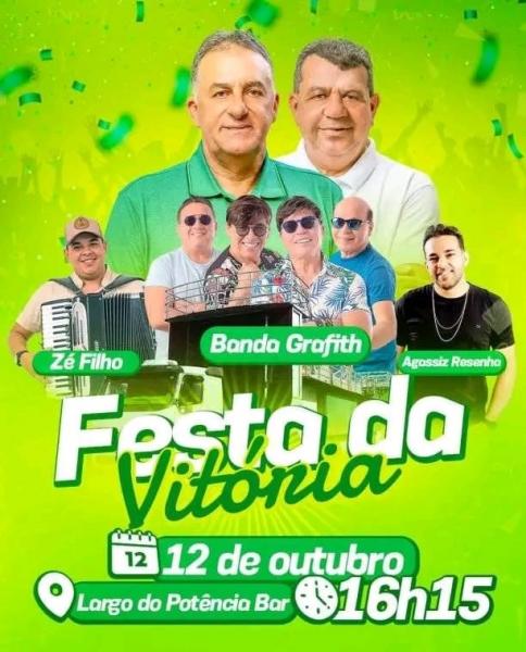 Grafith, Zé Filho, e Agassiz Resenha - Festa da Vitória