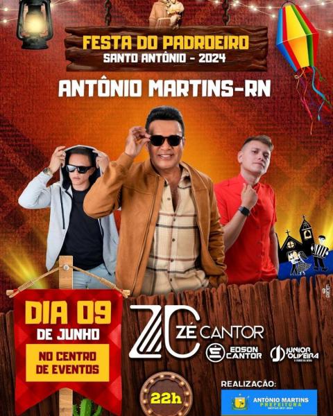 Zé Cantor, Edson Cantor e Junior Oliveira - Santo Antônio